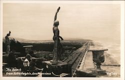 The Beach from Sutro Heights Postcard