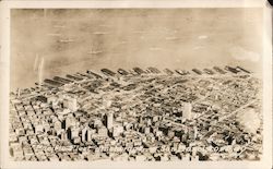Pacific Fleet Anchorage, San Francisco Bay California Postcard Postcard Postcard