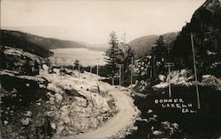Donner Lake, California Postcard