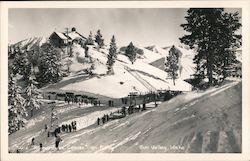 Roundhouse Corner on Baldy Postcard