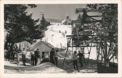 The Roundhouse and Ridge Lift Postcard