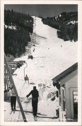 The Canyon Lift on Baldy Postcard