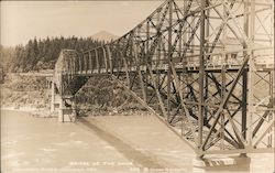 Bridge of the Gods Columbia River Highway Postcard