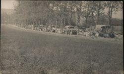Supply Column Trucks World War I Postcard Postcard Postcard