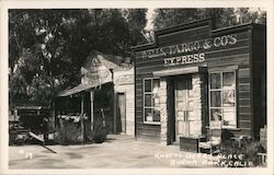 Wells, Fargo & Co's Express, Knotts Berry Place Postcard