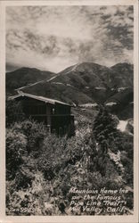 Mountain Home Inn on the famous Pipe Line Trail Postcard