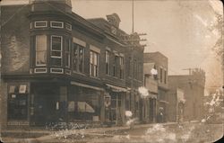 Buildings Street Scene, Probably Illinois Postcard Postcard Postcard