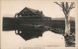 Country Club House Postcard