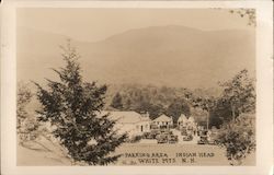 Parking Area, Indian Head Postcard