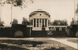 Rotunda University of VA. Postcard