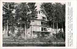 Garmisch as seen from Lake Namakagon Cable, WI Postcard Postcard Postcard