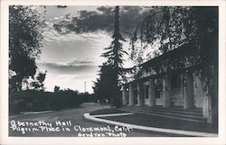 Abernethy Hall, Pilgrim Place Claremont, CA Gendron Photo Postcard Postcard Postcard