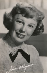 June Allyson Postcard