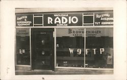 Wholesale Radio Supplies W9FTP Postcard