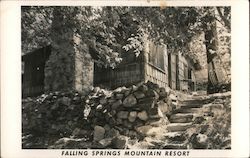 Falling Springs Mountain Resort Postcard
