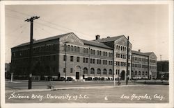 Science Bldg. University of Southern California Postcard
