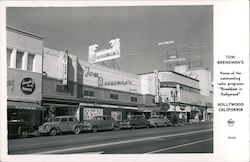 Tom Breneman's, Home of "Breakfast in Hollywood" Radio Show Postcard