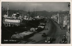 Izmir - Kordonu (Waterfront Promenade) Postcard