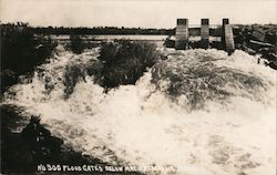 Flood Gates Below Magic Reservoir, Idaho Postcard