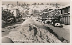 Winter in Susanville California Postcard Postcard Postcard