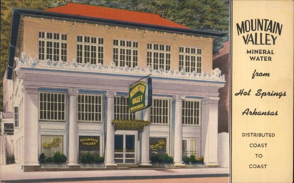 Mountain Valley Mineral Water from Hot Springs, Arkansas - Distributed Coast to Coast