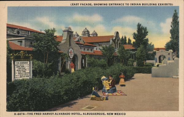 The Fred Harvey-Alvarado Hotel Albuquerque New Mexico