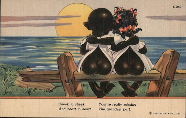 Cheek to Cheek Black Americana