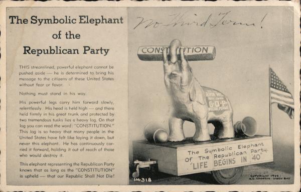 The Symbolic Elephant of the Republican Party Kansas City Missouri