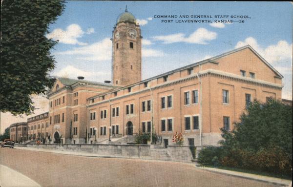 Command and General Staff School, Fort Leavenworth Kansas