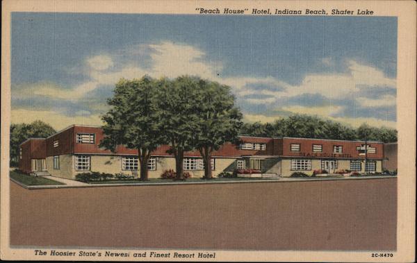Beach House Hotel, Indian Beach, Shafer Lake Indiana Beach