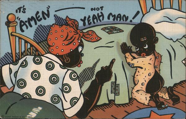 It's Amen, Not Yeah Man! Mamie Scolds Boy Saying His Prayers