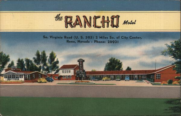 The Rancho Motel, Reno, Nevada