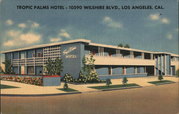 Tropic Palms Hotel Los Angeles California