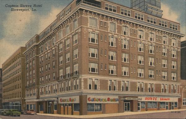 Captain Shreve Hotel Shreveport Louisiana