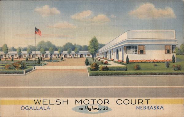 Welsh Motor Court Ogallala Nebraska