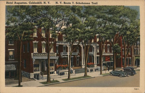 Hotel Augustan N.Y. Route 7 Schohanna Trail Cobleskill New York