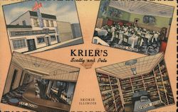 Krier's Restaurant - Scotty and Pete Postcard