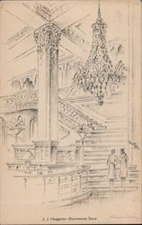 J.J. Haggarty Downtown Store Postcard