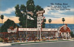 The Pottery Barn, 325 No. Coast Boulevard Laguna Beach, CA Postcard Postcard Postcard