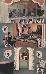 M. Josef Hair Salon Postcard
