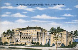 University of Wisconsin Memorial Union Postcard