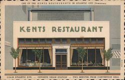 One of the Kents Restaurants in Atlantic City (Downtown) Postcard