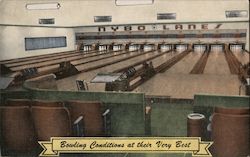 Nybo Lanes Postcard