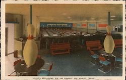 Sarasota Bowladrome Postcard