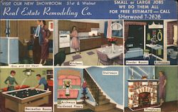 Real Estate Remodeling Co Philadelphia, PA Advertising Postcard Postcard Postcard