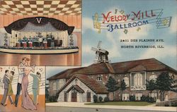 Melody Mill Ballroom North Riverside, IL Postcard Postcard Postcard