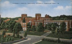 Vanderbilt Hospital, Vanderbilt University Postcard