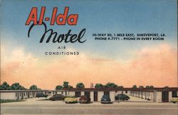 Al-Ida Motel & Grill Postcard