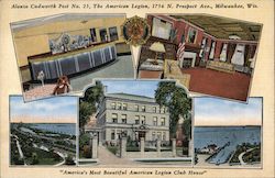 Alonzo Cudworth Post No. 23, The American Legion Milwaukee, WI Postcard Postcard Postcard