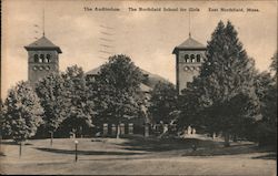 The Auditorium - The Northfield School For Girls Postcard